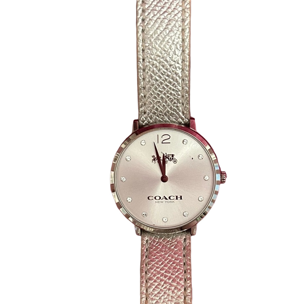 Coach Metallic Silver Women's Watch